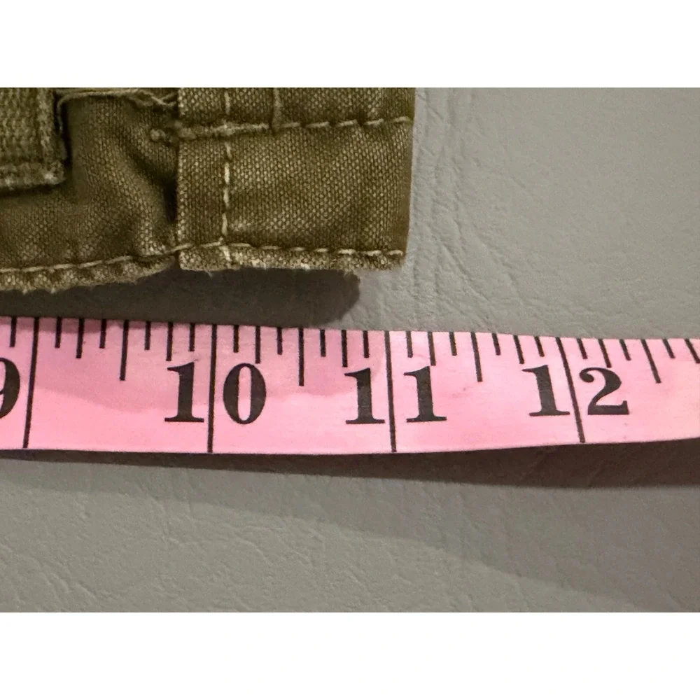 Abercrombie & Fitch XL Cargo Pants Mens‎ Green Paratrooper Work Wear Military